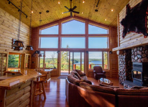 Vacation home interior at Solbakken Resort.