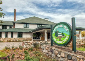 Exterior view of The Leland Lodge and Conference Center.