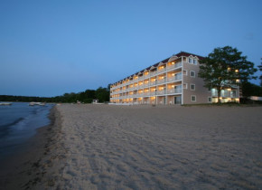 Beach view at Bayshore Resort.