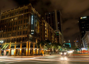 Exterior view of The Sofia Hotel.