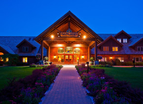 Exterior view of Garland Lodge & Resort.
