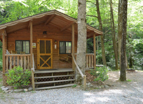 Cabin at Yogi in the Smokies.