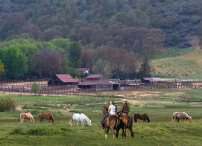 Exterior of Rankin Ranch.