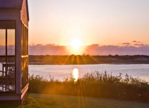 Sunset at The Dunes on the Waterfront.