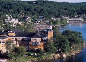 Exterior view of Mill Falls at the Lake.