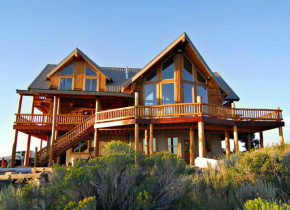 Ranch view at Rocky Mountain Elk Ranch.