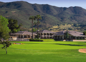 Exterior view of Pala Mesa Resort.