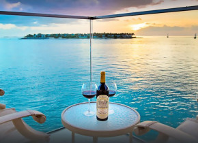 Balcony view at Pier House Resort & Spa.