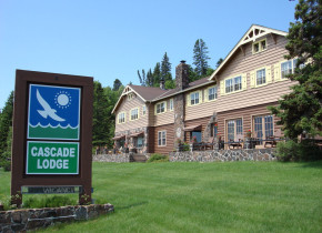 Exterior view of Cascade Lodge.