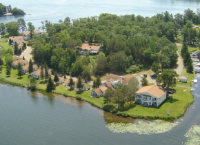 Resort view at Madden's on Gull Lake.