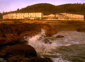 Exterior view of Adobe Resort.