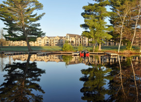 Exterior view of Northernaire Resort.