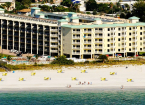Relax on the beach at Sunset Vistas.