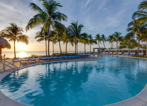 Outdoor pool at South Seas Resort.