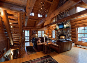Living Room/Great Room at the Island View Lodge - The Conger Collection