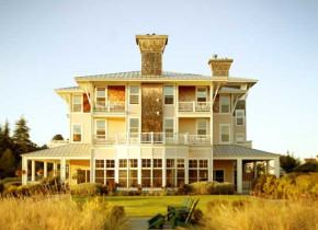 Exterior view of The Resort at Port Ludlow.