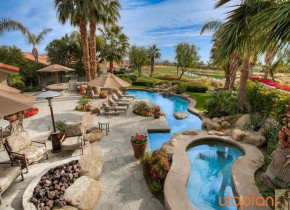 Rental pool at Utopian Palm Springs Vacation Homes.