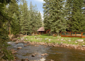 Exterior view of O-Bar-O Cabins.