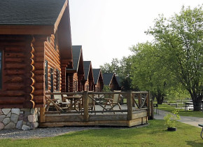 Exterior view of Zippel Bay Resort.