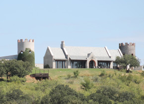 Exterior view of Greystone Castle Sporting Club.