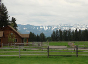 Rental exterior at Glacier Park Vacation Rentals.