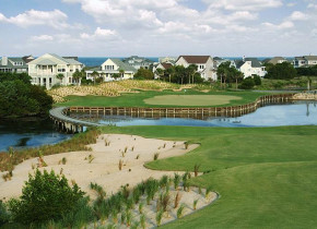 Golf course at Bald Head Island Limited.