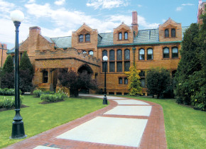 Exterior view of Cranwell Resort.