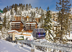 Ski in/ ski out access to Heavenly Mountain at The Ridge Resorts.