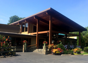 Exterior view of Rocking Horse Ranch Resort.
