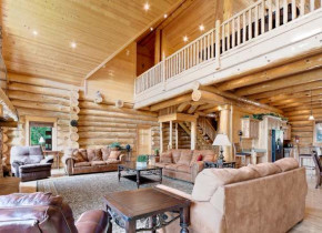 Vacation rental interior at Stony Brook Chalets.