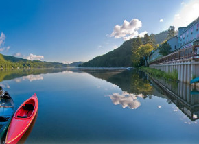 Lake view at Lake Morey Resort.