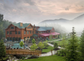 Exterior view of The Whiteface Lodge.
