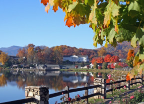 Exterior view of Lake Junaluska Conference & Retreat Center.