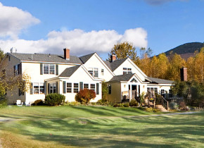 Exterior view of The Red Clover Inn & Restaurant.