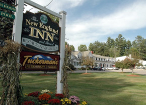 Inn entrance at The New England Inn & Lodge.