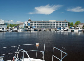 Lake view at Park Point Marina Inn.