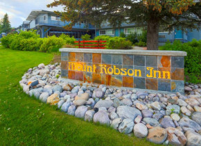 Mount Robson Inn sign.