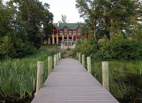 Exterior view of Heartwood Conference Center & Retreat.