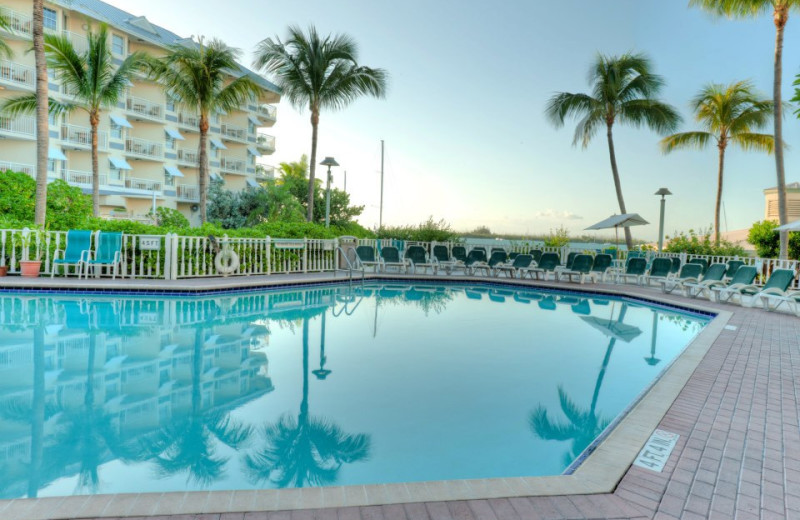 Outdoor pool at Galleon Resort.