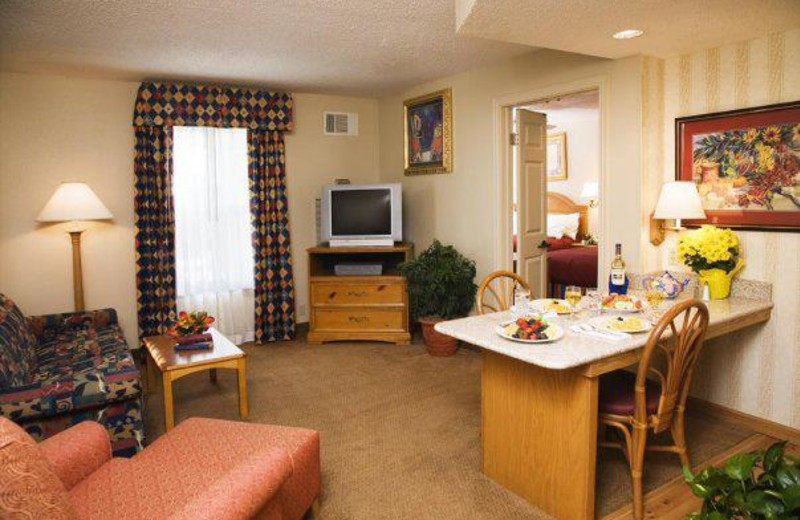 Suite Interior at Homewood Suites
