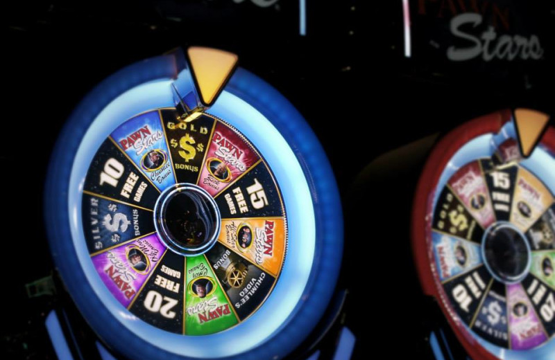 Slot machine at Rocky Gap Casino Resort.
