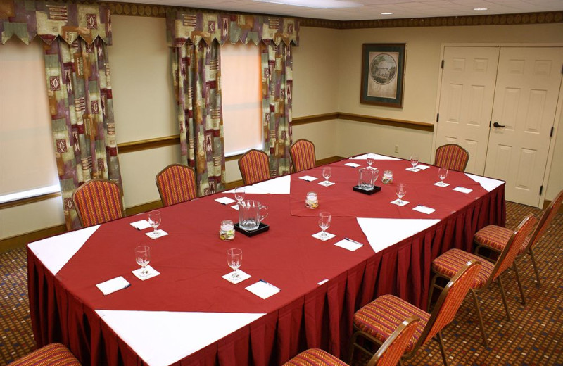 Meeting room at Homewood Suites by Hilton Ft. Myers Bell Tower Hotel.