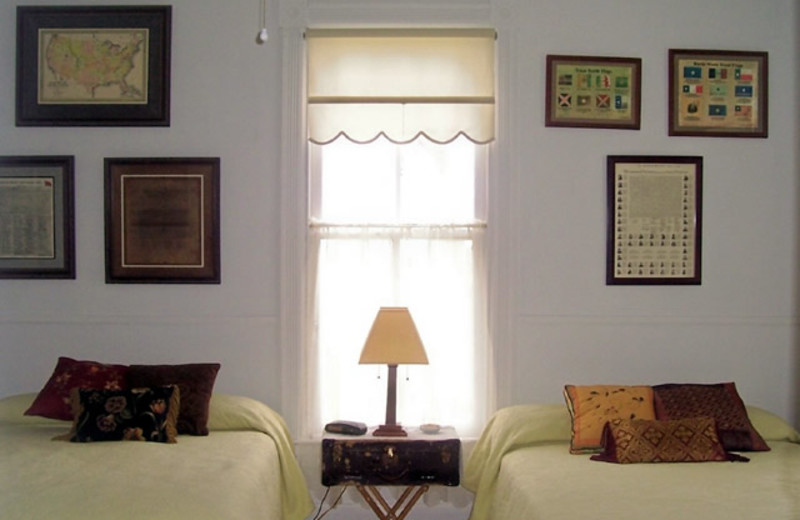 Guest Room at Stanley-Fisher House