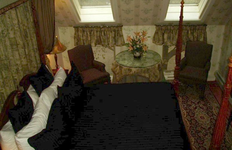 Guest room at Nutmeg Country Inn.