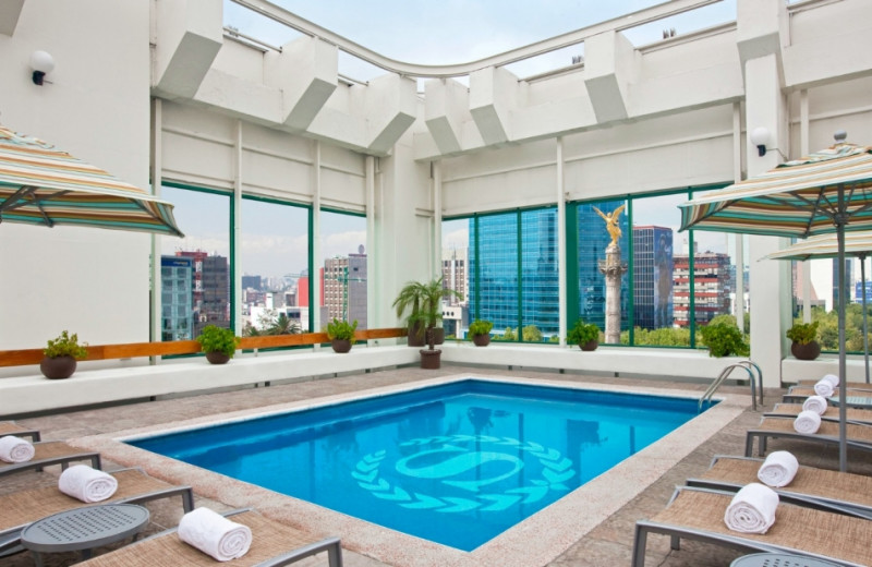 Indoor pool at Sheraton Maria Isabel Hotel and Towers.