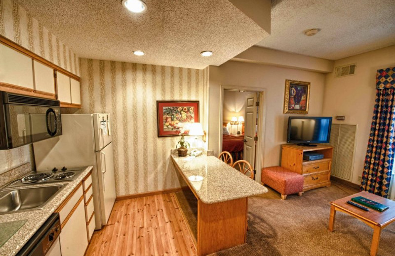 Suite Interior at Homewood Suites