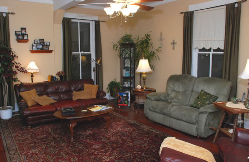 Living Area at Stanley-Fisher House