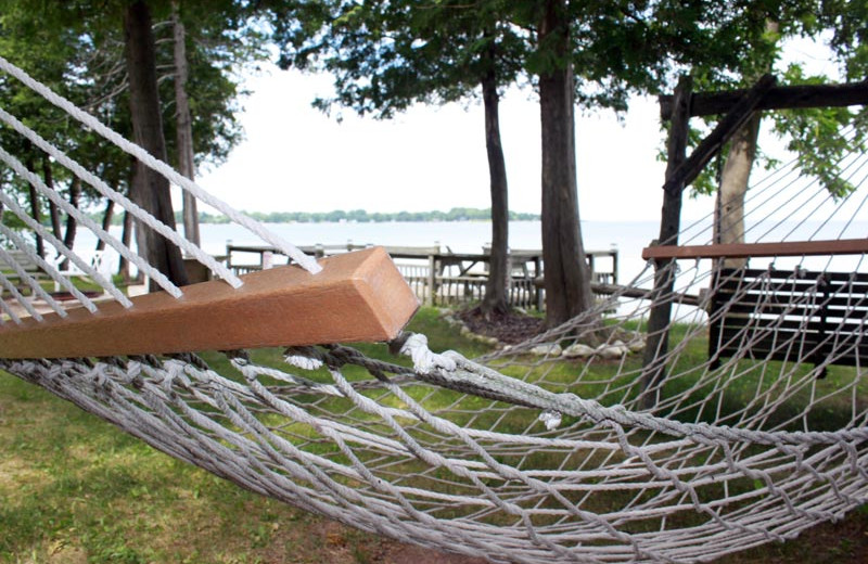 Relaxing by the Lake at Sand Bay Lodge & Cottages
