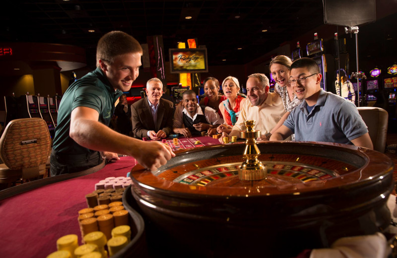 Roulette table at Rocky Gap Casino Resort.