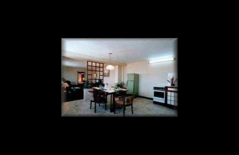 Guest room at Bluestar Hotel.